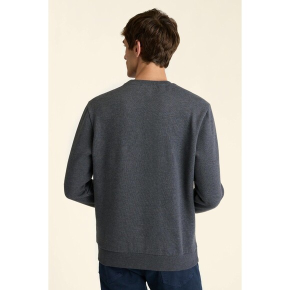 BONOBOS Critter Supersoft Fleece Crew Sweater Embroidered Long Sleeve S 283163 - Picture 4 of 11